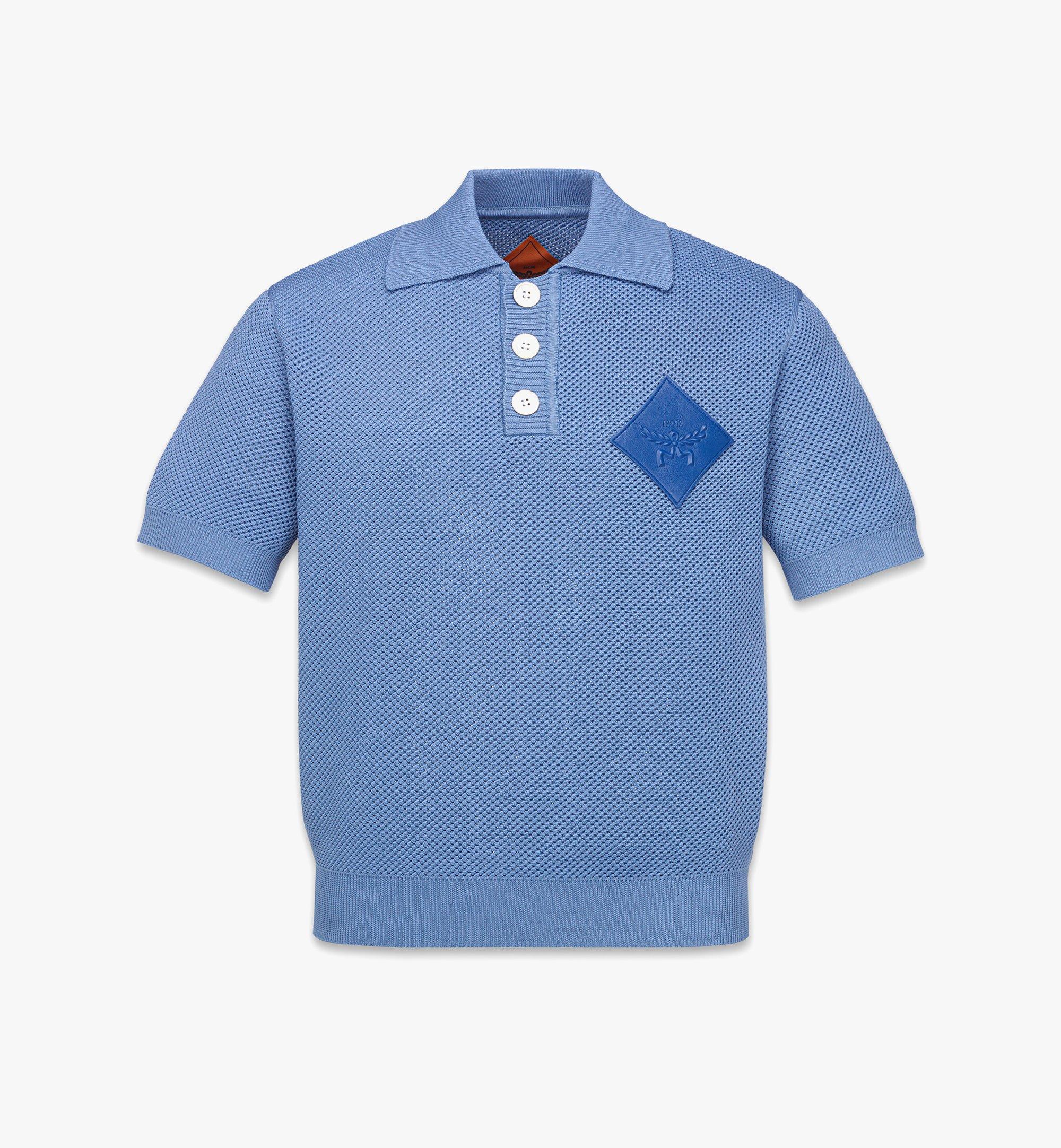 Logo Patch Knit Polo 1